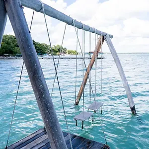 Apartment Private Bungalow @ 7 Colors Lagoon, Bacalar